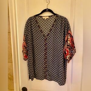 Weekend Suzanne Betro Boho Blouse 2X
